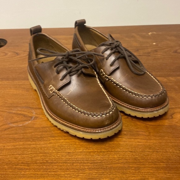 J Crew Wallace & Barnes camp shoes in leather
Item BA227 - Picture 1 of 5